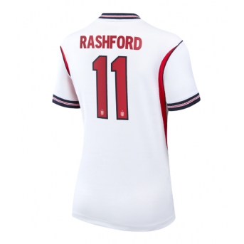 Billige Fotballdrakt England Marcus Rashford #11 Replika Hjemmedrakt Dame VM 2026 Kortermet